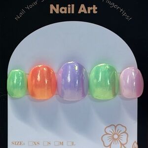 Colorful Nail Art Set